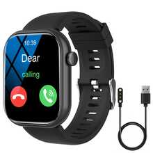 Inteligentny zegarek, obsługuje bezprzewodowe połączenia i wybieranie numerów, wiele trybów sportowych, przypomnienia o połączeniach i odrzucanie ich, przypomnienia o wiadomościach, kompatybilny z systemami iOS/Android, świetny prezent na Boże Narodzenie, Nowy Rok i Walentynki - Wielokolorowe - Zobacz 9