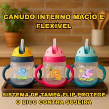 250ml Children's Transition Cup With Leak-Proof Straw - Green - View 3