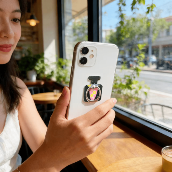 Creative Mobile Phone Ring Holder Cartoon Ring Buckle Holder Quality Gift Bracelet Buckle Holder Mobile Device Anti Slip Holder