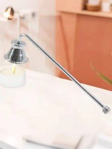 1个金色蜡烛灭烛器，黑色蜡烛熄灭器，家居装饰 - 1PC - 查看 4