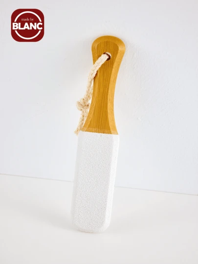 1pc Professional Pedicure Rasp Tool, Foot Cleaner Pedicure, Foot File Pumice Stone, For Dead Skin Crack Heels, Beech Wood Foot File Rasp, Callus Remover, Foot Scrubber, Pedicure Tool, Professional Pedicure Supplies, Removes Dead Skin & Calluses, Foot Care Foot, Rasp Massage, For Men And Women.