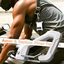 RFUNGUANGO Compatible With AirPods Pro 2nd/1st Case,Magnetic Automatic Lock With Phone Holder & Cleaning Kit,Compatible With Magsafe, Back Magnetic Charging - White - View 6