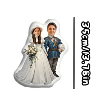 个性化脸枕,跑车图案,定制抱枕,独特有趣。适合父亲节、母亲节、万圣节、圣诞节、平安夜、情人节、生日、个性化纪念日、退伍军人节、感恩节、复活节、愚人节、狂欢节、斋月、开斋节、宰牲节、国庆节等各种场合。 - 婚紗 - 查看 4