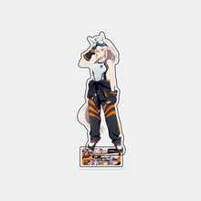 Figura de pie de acrílico gris de Umamusume - Figura de colaboración con tema de carreras - Versión de Oguri Cap Racing - Decoración de escritorio para fans del anime - Multicolor - Ver 8