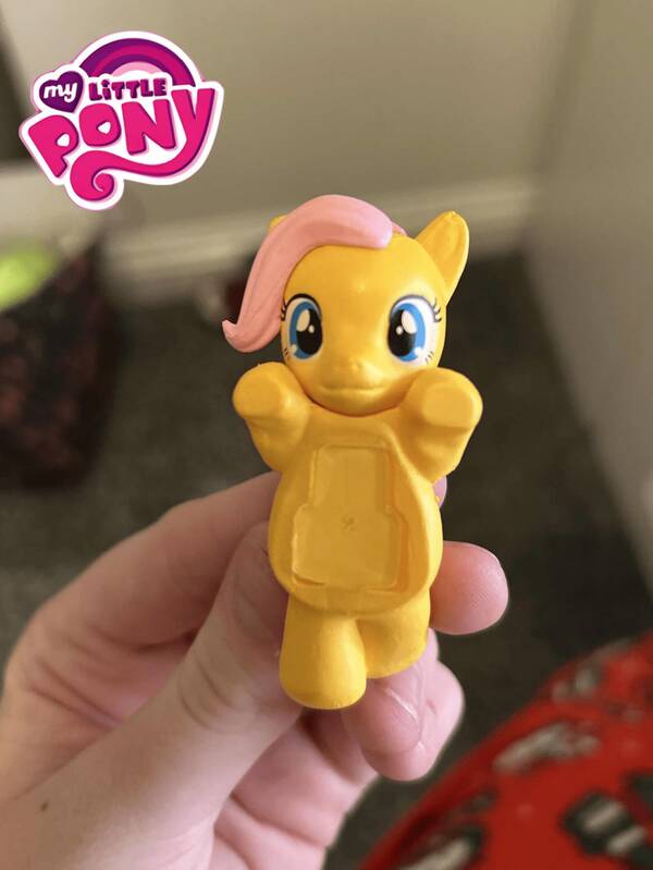 MY LITTLE PONY 1/6 Pcs Popsicle Figurine Three-Dimensional Decoration, Chin-Rest Blind Box Small Statue Decoration, Random Mobile Phone Decoration, 6 Colors Randomly Chosen, Surprise Gift, Party Small Gift, Cute Anime Style, Suitable For Home Decoration, Party Gift, Gift-Giving, Suitable For Valentine's Day, Birthday Decoration Gift