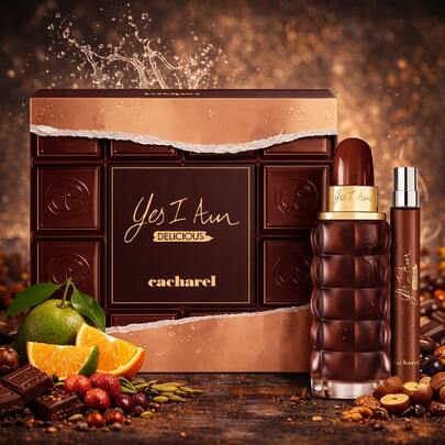 Cacharel Cachharel Yes I Am Delicious Women's Gift Set – Gourmand Perfume Eau De Parfum 50ml + 10ml