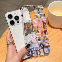 Phone Case: And Popular Korean Girl Group K-KATSEYES Apple 17 16e 16 15 14 13 12 11 Pro Max Air XR XS X 7 8 Plus Transparent Drop-Proof Soft Case - Trong sáng - Xem 3