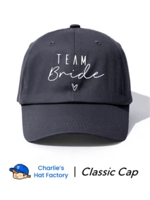 Mũ lưỡi trai cổ điển dành cho nữ - In hình đội cô dâu - EVJF, Despedida De Soltera, Addio Al Nubilato, Bachelorette Favors - cô dâu - Xem 19