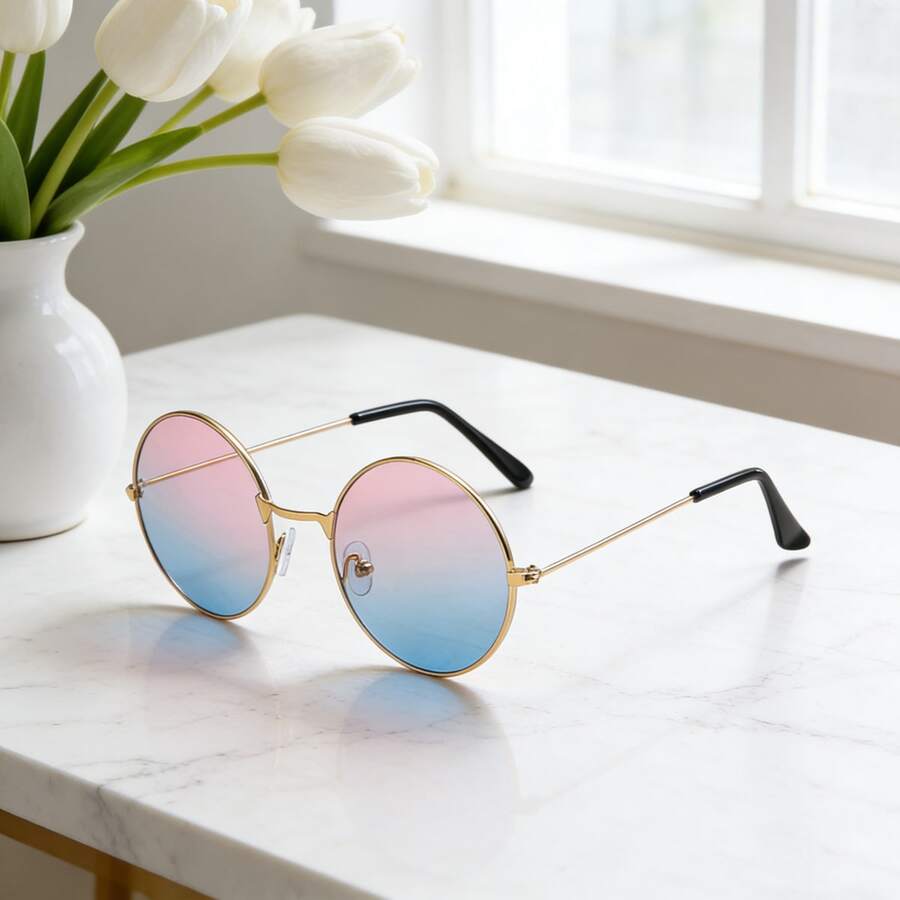 1 pieza Gafas de moda elegantes y de alta gama para mujer - Multicolor - Ver 1