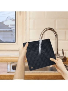 2/4件套硅胶隔热垫套装 - 耐热防滑锅垫、厨房隔热垫、可水洗硅胶垫、多功能开瓶器和杯垫（实际产品不含纸板） - 彩色 - 查看 2