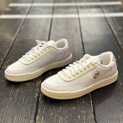  Nike Court Vintage Women's Outdoor Skateboard Shoes, Durable, Lightweight, Casual Retro Low-Top Flat Shoes, Versatile Simple Design, Skateboarding Sneakers, Popular Model DA0984-100