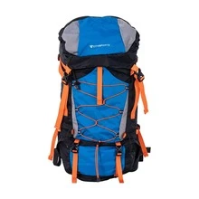 Zaino tattico CITYSPORTS PRO 60L con copertura antipioggia per escursionismo, blu scuro - Blu - Visualizzare 2