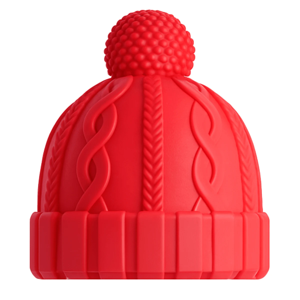 Silicone Wine Stopper Cap For Bottle, Cork Seal. - Red - View 1