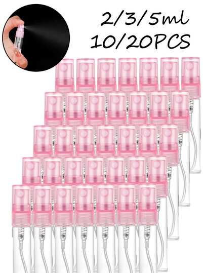 Portable Refillable Perfume Spray Bottle, Mini Perfume Refillable Spray, Cosmetic Essence Essence Water Storage Container, Spray Perfume Bottle, Perfume Spray Pump Box, Mini Pocket Purse Perfume Spray, Refillable Perfume Dispenser Pump Transfer Tool Use(2ML/3ML/5ML)