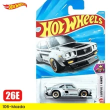 Hot Wheels 2026F-E 系列套装 - 法拉利 F1、阿斯顿·马丁 GT3、兰博基尼 Centenario、帕加尼 Huayra、辛普森一家汽车、福特赛车、玛莎拉蒂 Tipo61、奥迪 R8 Spyder、本田思域、紧凑型交通系列合金玩具车（男孩玩具） - 彩色 - 查看 25