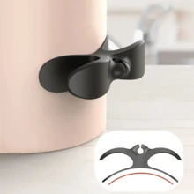 Giá đỡ dây nguồn, dụng cụ sắp xếp dây điện và cáp nhà bếp, kẹp dây gắn tường, cuộn dây quản lý cáp. - Nhiều kiểu dáng - Xem 9