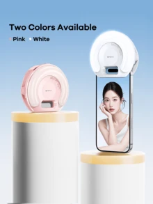 REMAX Non-Obstructive Selfie Fill Light, Mini Clip-On Ring Light With 3 Color Temperatures And 9 Brightness Levels, Suitable For Smartphone/Computer/Tablet - RT-e185 Multicolor - View 10