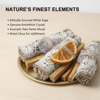 Sacred White Mouse Incense Sticks, Cedar Incense Sticks - Wild Sacred Wood From Peru, Stress Relief Ritual, Spiritual Relaxation | Home Air Purification, Space And Magnetic Field Cleansing, Natural Aromatherapy, Indoor Decor