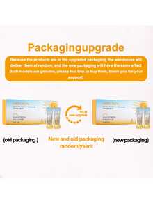 30Pcs/Box SPF50+PA++++ High Protection Sunscreen, Single Pack Sunscreen Lotion, Waterproof And Sweat-Resistant Face Protection Cream, Anti-Sun, Refreshing Without White Cast, Moisturizing, Portable Travel Sunscreen, Suitable For Outdoor Sports - Yellow - View 12