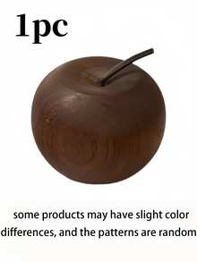 1/2pcs Natural Wooden Aroma Diffuser - Apple Shaped Essential Oil Diffuser, Elegant Brown Woodgrain, Non-Flammable, Easy Operation, Automatic Diffusion System, Suitable For Home, Car And Office - Air Freshener, Holiday Gift - Ideal For Bedroom, Living Room, Spa Decoration - Natural Wooden Material, Apple Shaped Aroma Diffuser, Improve Air Quality, Fashionable Home Decor, Home Decoration, Christmas Decoration, Room Decoration, Christmas Gift - Multicolor - View 12