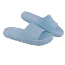 Sandalia Unissex Chinelo Nuvem Slide Anatomica Confortavel - Azul - Visão 2