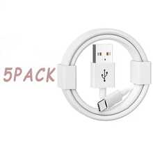 3-5 Pack Classic White 3.3FT USB-C To C Fast Charging Durable Cable, Compatible With Apple 17/16/15, S25, IPad Pro/Air, Practical For Office, Travel, Home - White - View 8