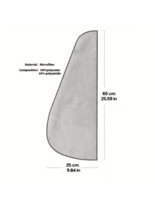 Soft Absorbent Microfiber Modern Striped Quick-Dry Hair Wrap, Low Linting Polyester Blend Head Wrap With Character Theme - Multicolor - View 11