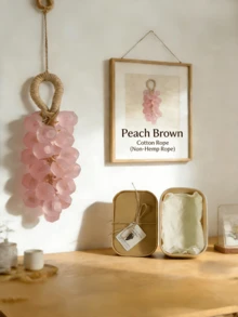 Peach Gemstone Grape Soap/Household Cleaning, Handmade DIY Gemstone Transparent Grape String Soap Gift Box, An Excellent Gift For Family And Friends During Holidays - Solid State - View 6