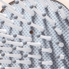 可折叠气垫梳，便携可爱迷你气泡梳，头皮按摩梳，旅行美发造型工具 - 彩色 - 查看 5