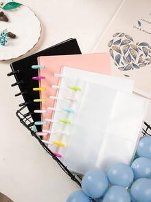 3-Inch 20-Page Mushroom Snap Photo Album, Loose-Leaf Storage Album - Multicolor - View 3