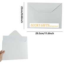 一套黄色刮刮惊喜礼品纸，适用于生日、周年纪念日、节日礼物 - 1 Set - 查看 4