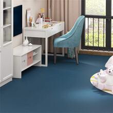 1 Roll Solid Color Self-Adhesive Removable Matte PVC Wallpaper, Easy To Clean And Apply, Suitable For Decorating Kitchen, Bedroom, And Living Room, Enhancing Home Decor With Autumn Aesthetics - Royal Blue - View 4