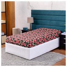 Single Mattress Cover With Print, Zipper, Polyester Gel Knit - Print 21 - View 5