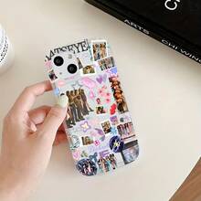 Phone Case: And Popular Korean Girl Group K-KATSEYES Apple 17 16e 16 15 14 13 12 11 Pro Max Air XR XS X 7 8 Plus Transparent Drop-Proof Soft Case - Trong sáng - Xem 6