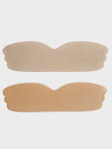 1pc Invisible Strapless Bra, Self-Adhesive Backless Push-Up Bra, Women's Lingerie & Intimates - Multicolor - View 6