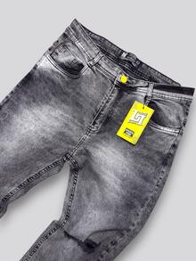 Men's Skinny Fitted Jeans With A Lengthening Effect - JO-006 - View 4