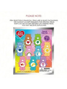 1PC Care Bears Officially Licensed 3D Foam Bag Clip Blind Bag Random Bear Character - Pink - View 7