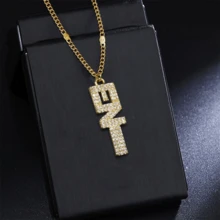 KPOP STRATKID SK BP AESP Letter Pendant Necklace, Fashionable Korean Wave, Fan Collection, Gift, Fans Merch Goods - Multicolor - View 6