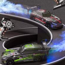 Rechargeable Remote Control Car - Fast Racing - Blue - View 5
