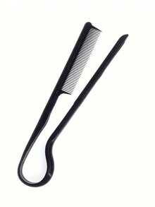 Professional V-Shaped Comb - Casual Plastic Straightening Comb For Haircutting, Practical Hairdressing Tool - A - View 12