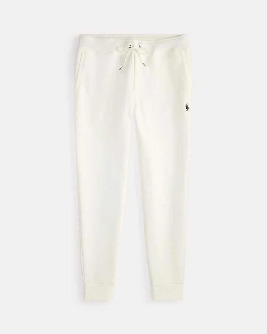 Polo Ralph Lauren Double-Knit Jogger Pant, Embroidered Logo Sweatpants - Men's - 白色 - 查看 1
