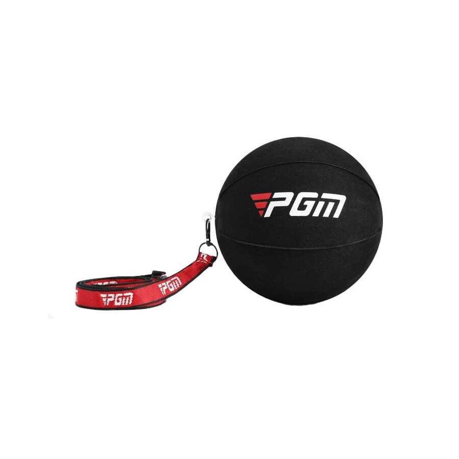 1pc PGM Inflatable Golf Ball, Suitable For Golf Training Device, Portable Swing Arm Corrector, Posture Assist Corrector, Training Accessories, Golf Accessories - Black - View 1