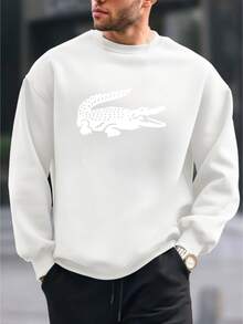 Men Sweatshirts - White - View 1