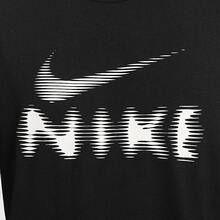 Nike HYVERSE Dri-FIT 休閒吸濕速乾柔軟百搭短袖T卹 男款 黑 - 黑色 - 查看 7