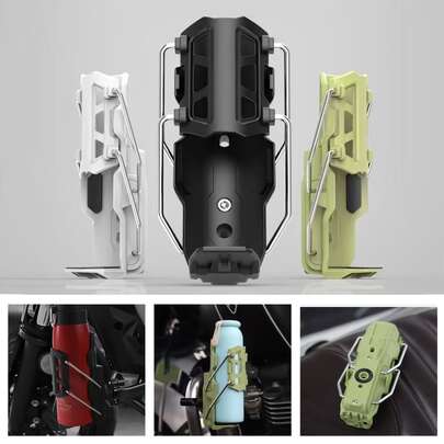 Adjustable 0.6-1.56 Inch Bicycle Water Bottle Holder, Universal Bike Motorcycle Drink Cup Rack, Sturdy And Portable