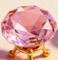 POKOJA LAND 10 色水晶钻石形镇纸装饰切割玻璃巨型宝石婚礼办公室桌面装饰生日礼物（50 毫米） - 彩色 - 查看 15