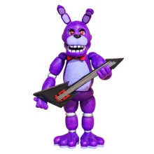 Five Nigthss At Freddy'ss Muñeco Bonnie Morado Figura Desarmable Juguete - Morado Violeta - Ver 4