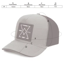 Urban Style Trucker Hat With Curved Brim And Adjustable Strap - Various Colors - Grey - View 4