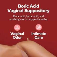 URO Kit de Cuidado Íntimo Femenino U RO | Supositorios de Ácido Bórico + Probióticos Vaginales | Con Aloe y Ácido Láctico | Alivio Rápido de Olor, Restablece pH y Equilibrio de Flora | 12 Supositorios + 60 Cápsulas Veganas - Combinación - Ver 5