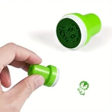 3/7/12/24/30件套印章套装（恐龙、动物），DIY手工印章，新奇玩具生日礼物，非常适合派对、圣诞节、感恩节、复活节、课堂奖励 - 彩色 - 查看 2